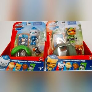 Fisher Price Octonauts Above & Beyond Kwazzi and Capt. Barnacles Set